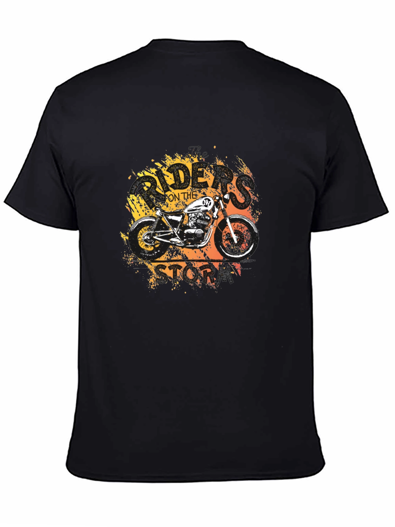 Riders on the Storm Motorcycle Graphic T-Shirt
