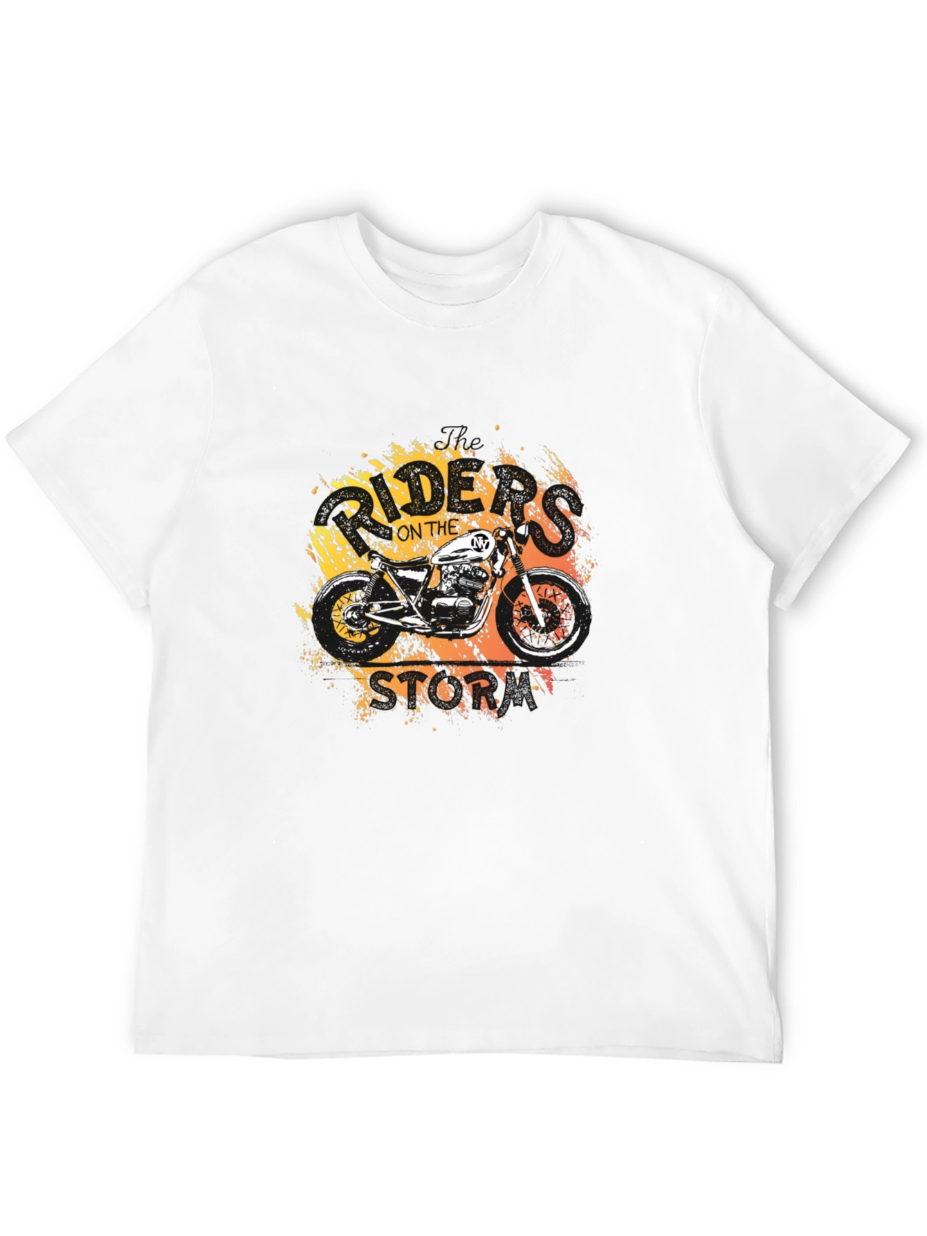 Riders on the Storm Motorcycle Graphic T-Shirt