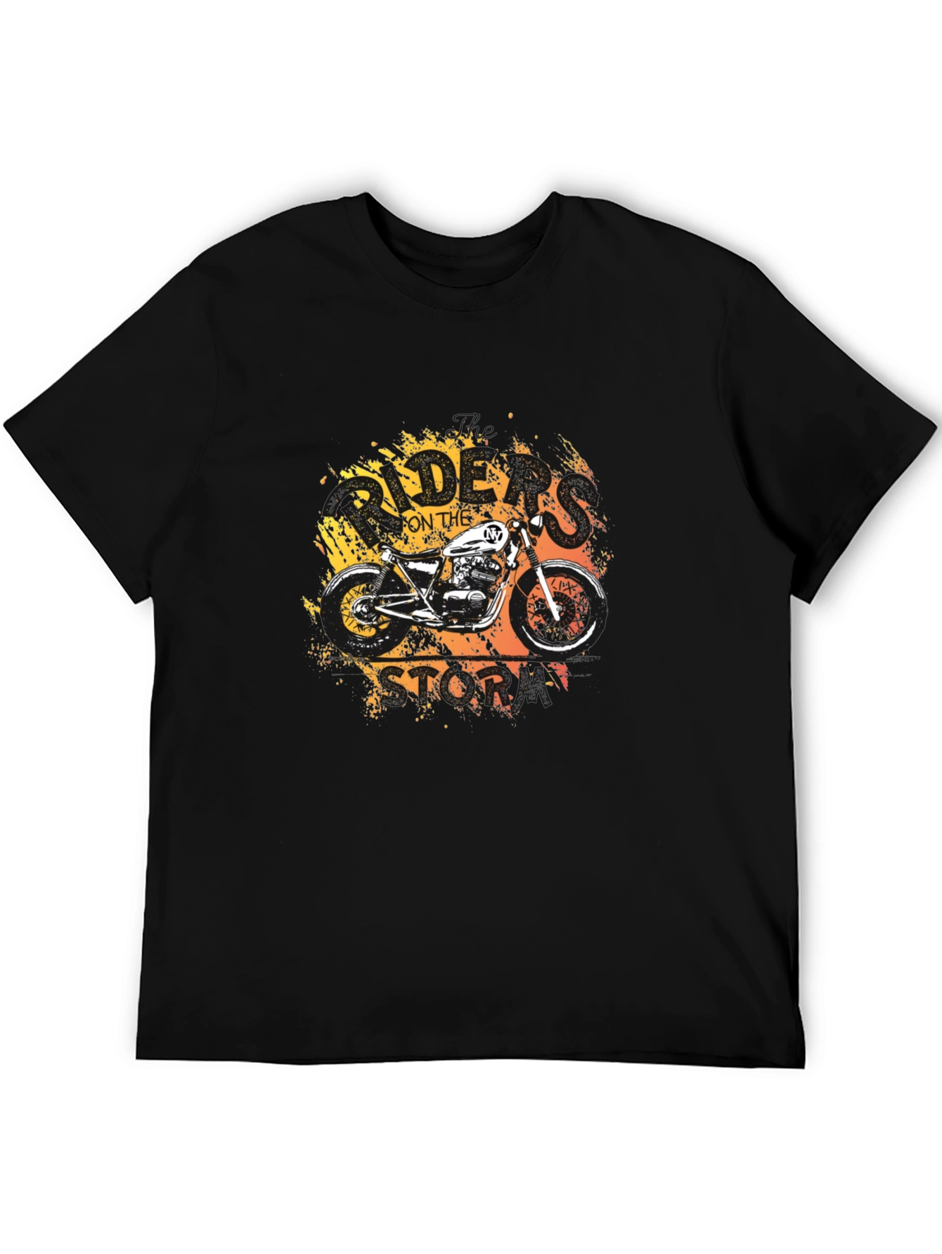 Riders on the Storm Motorcycle Graphic T-Shirt