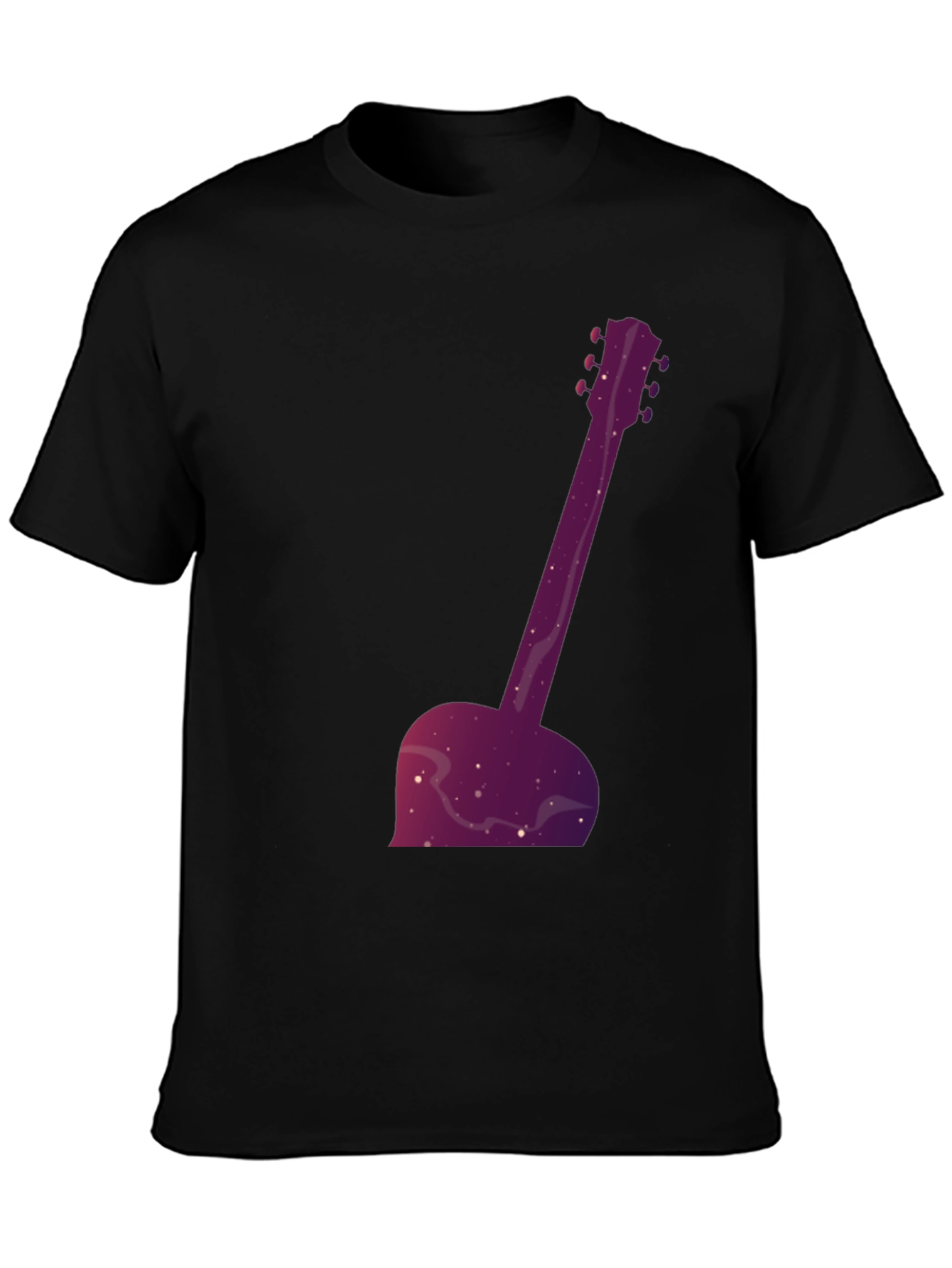 Galaxy Guitar T-Shirt - Cool Musician Tee