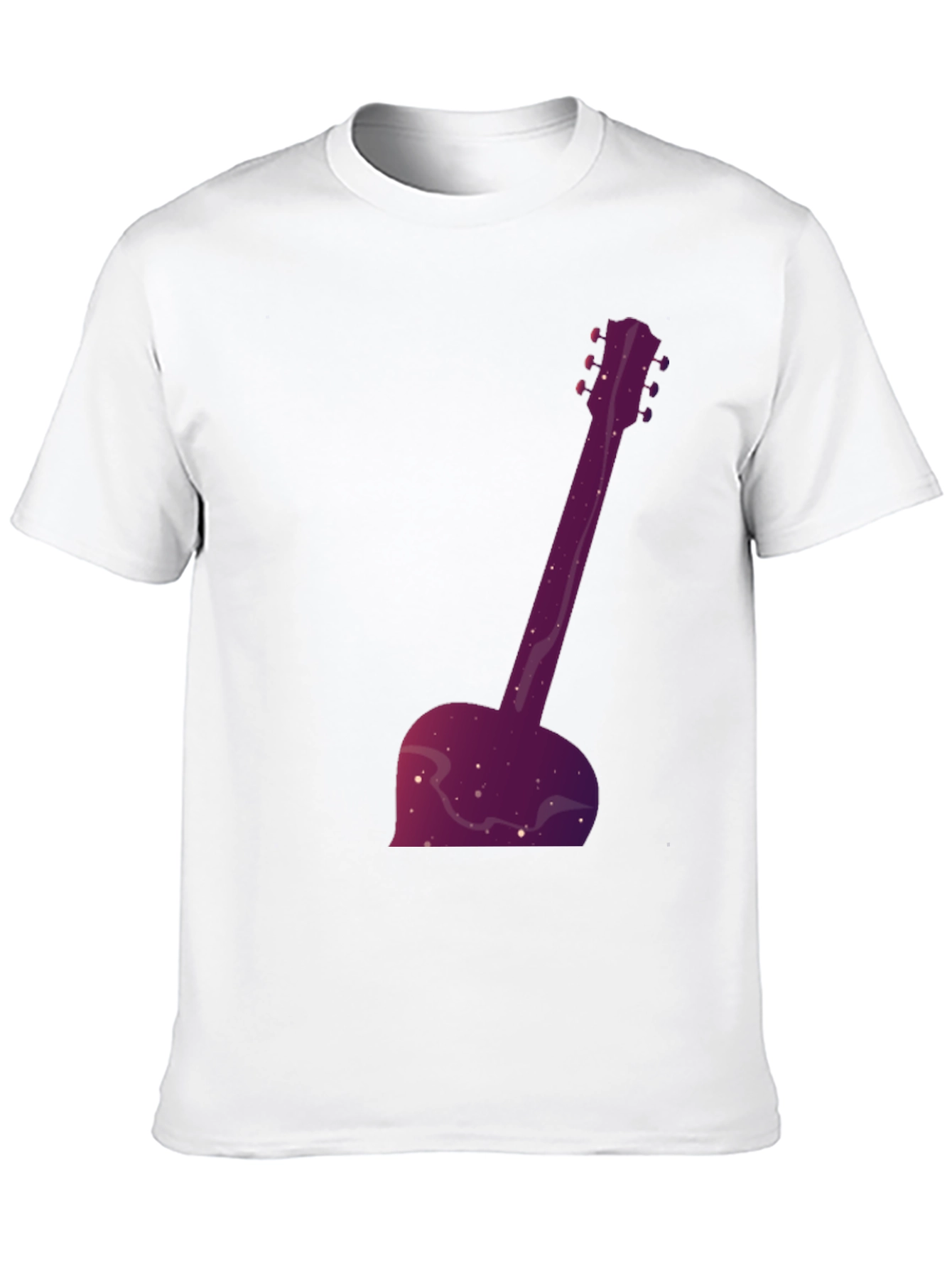 Galaxy Guitar T-Shirt - Cool Musician Tee