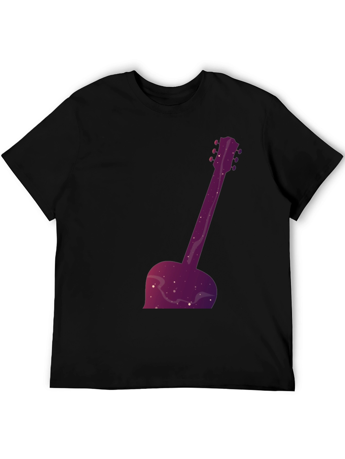 Galaxy Guitar T-Shirt - Cool Musician Tee