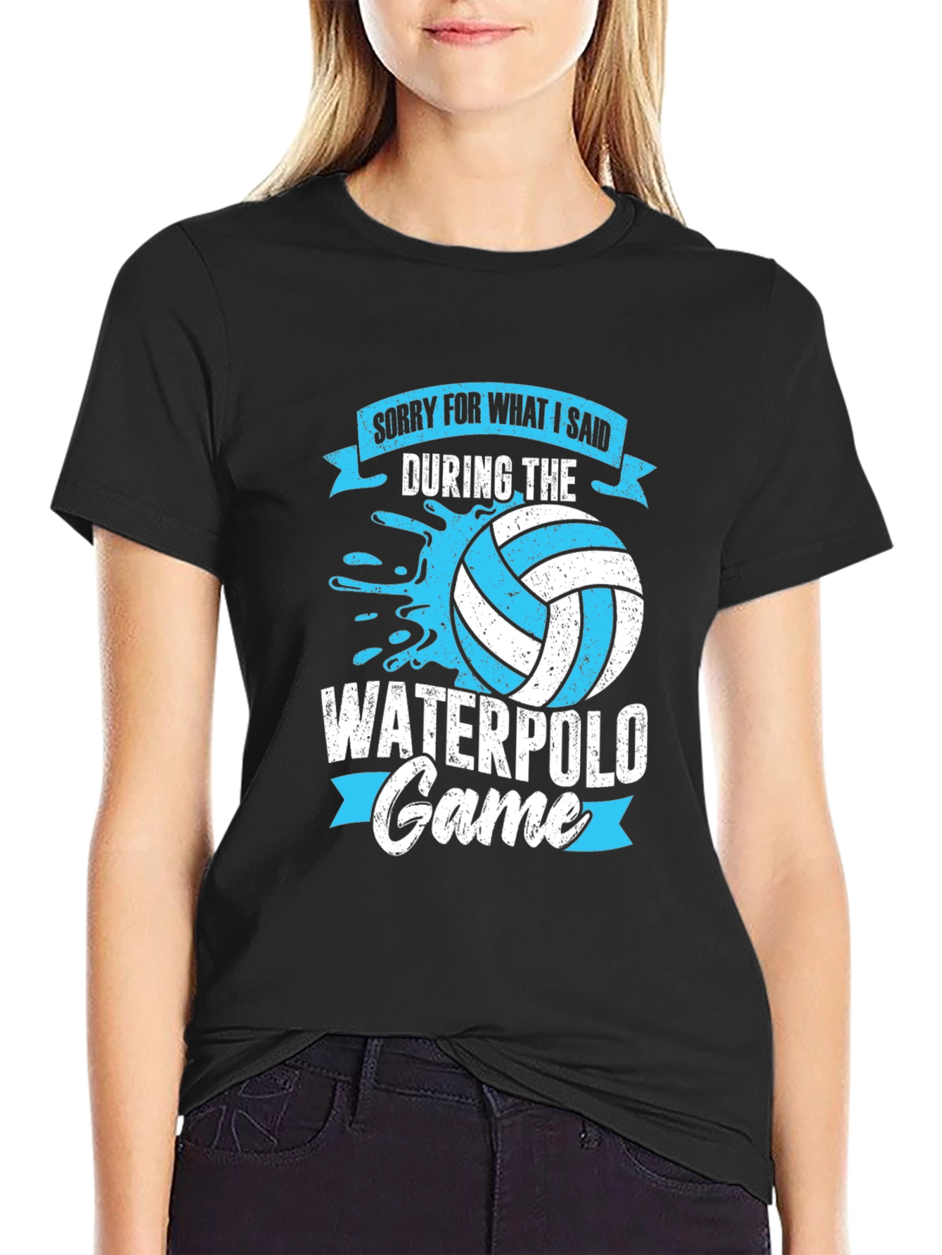 Waterpolo Game Apology Graphic Tee