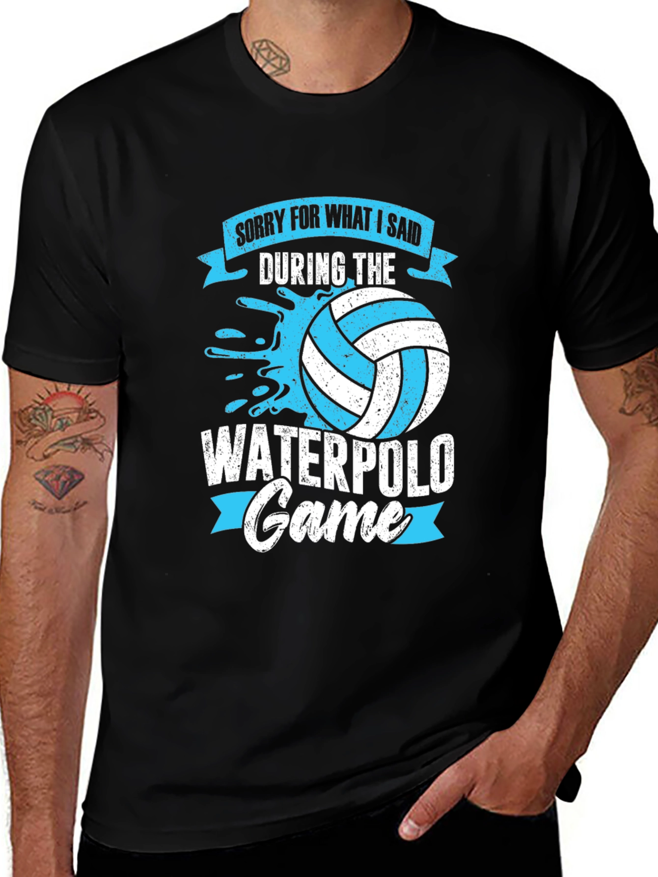 Waterpolo Game Apology Graphic Tee