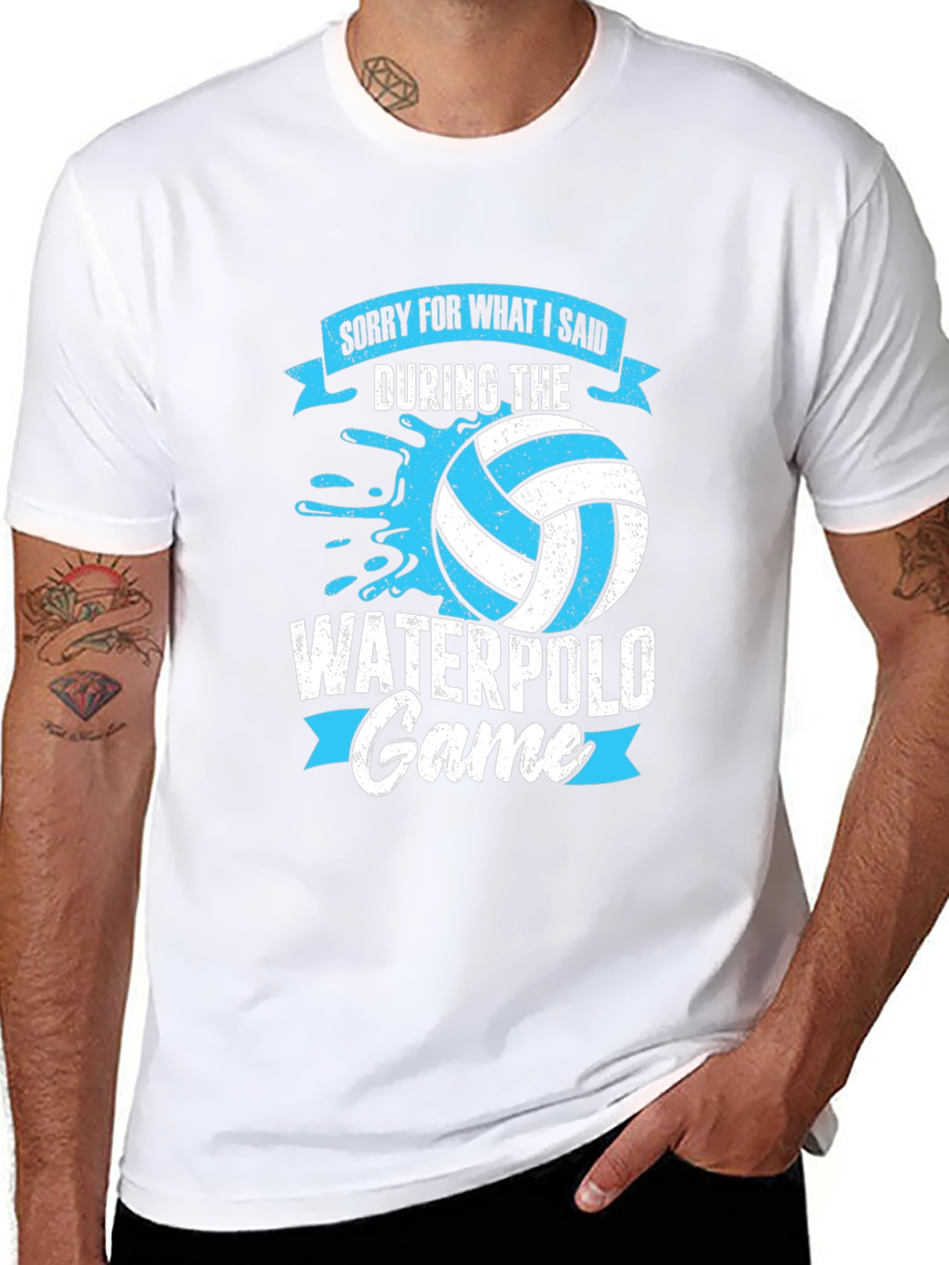 Waterpolo Game Apology Graphic Tee