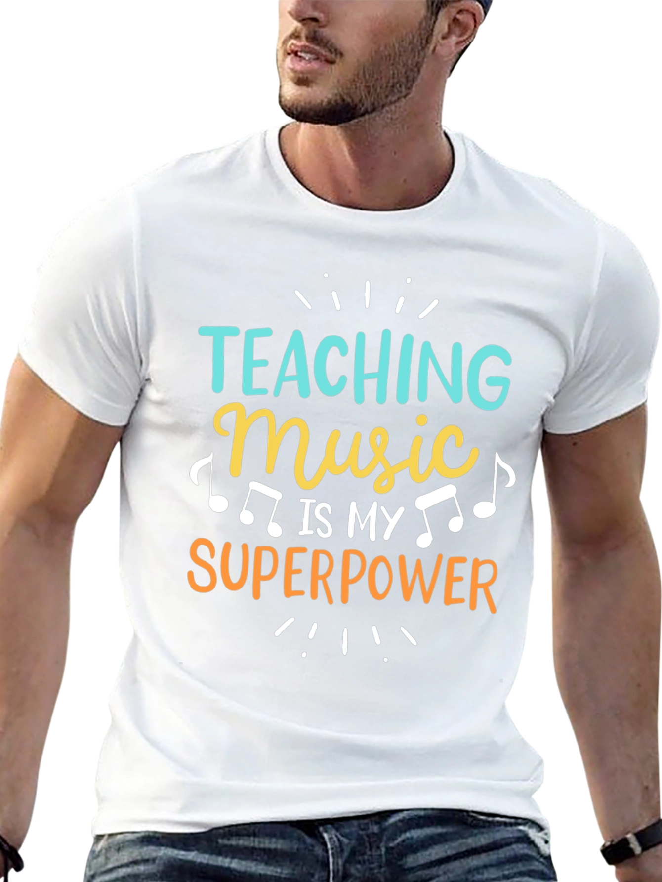 Teaching Music is My Superpower T-Shirt