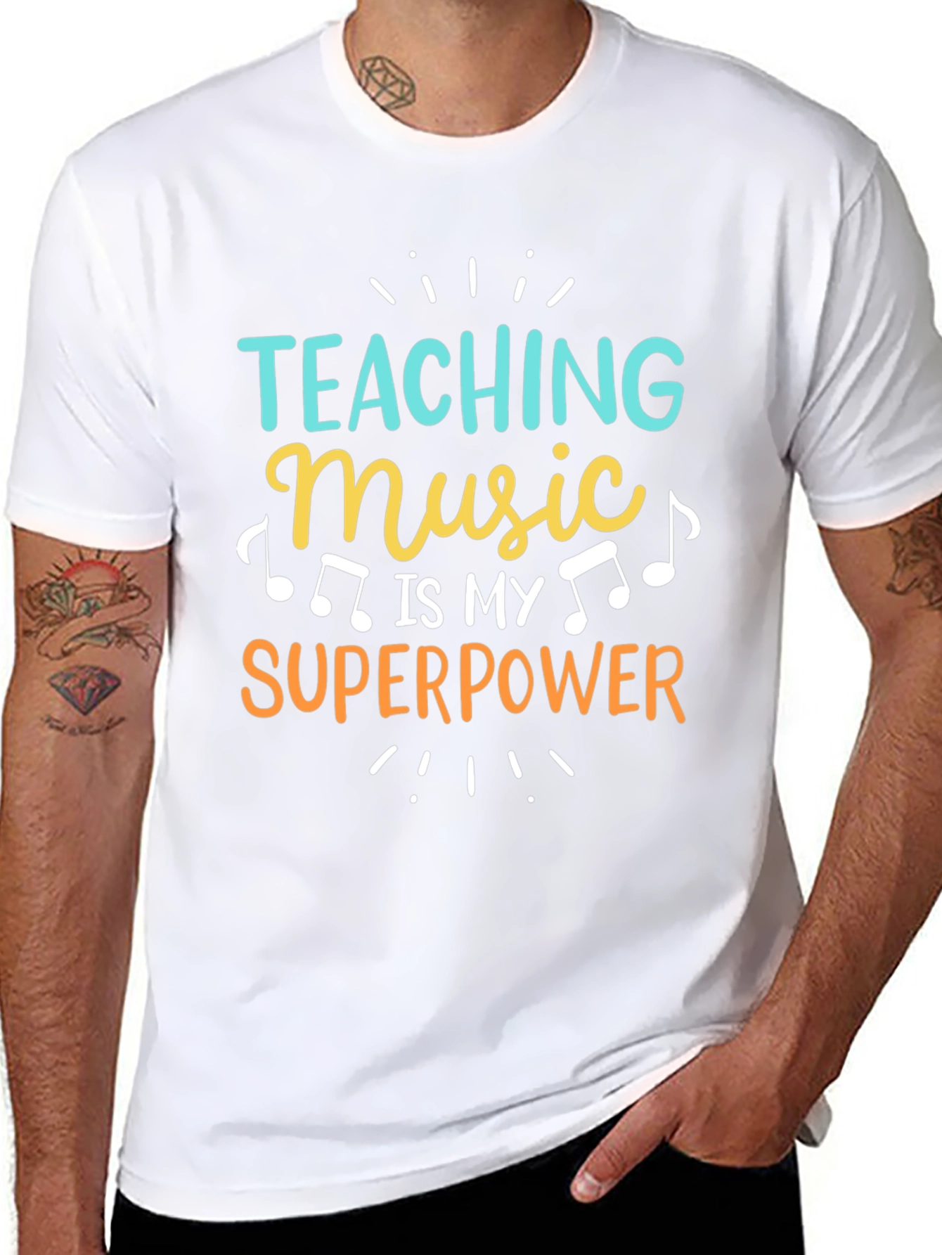 Teaching Music is My Superpower T-Shirt