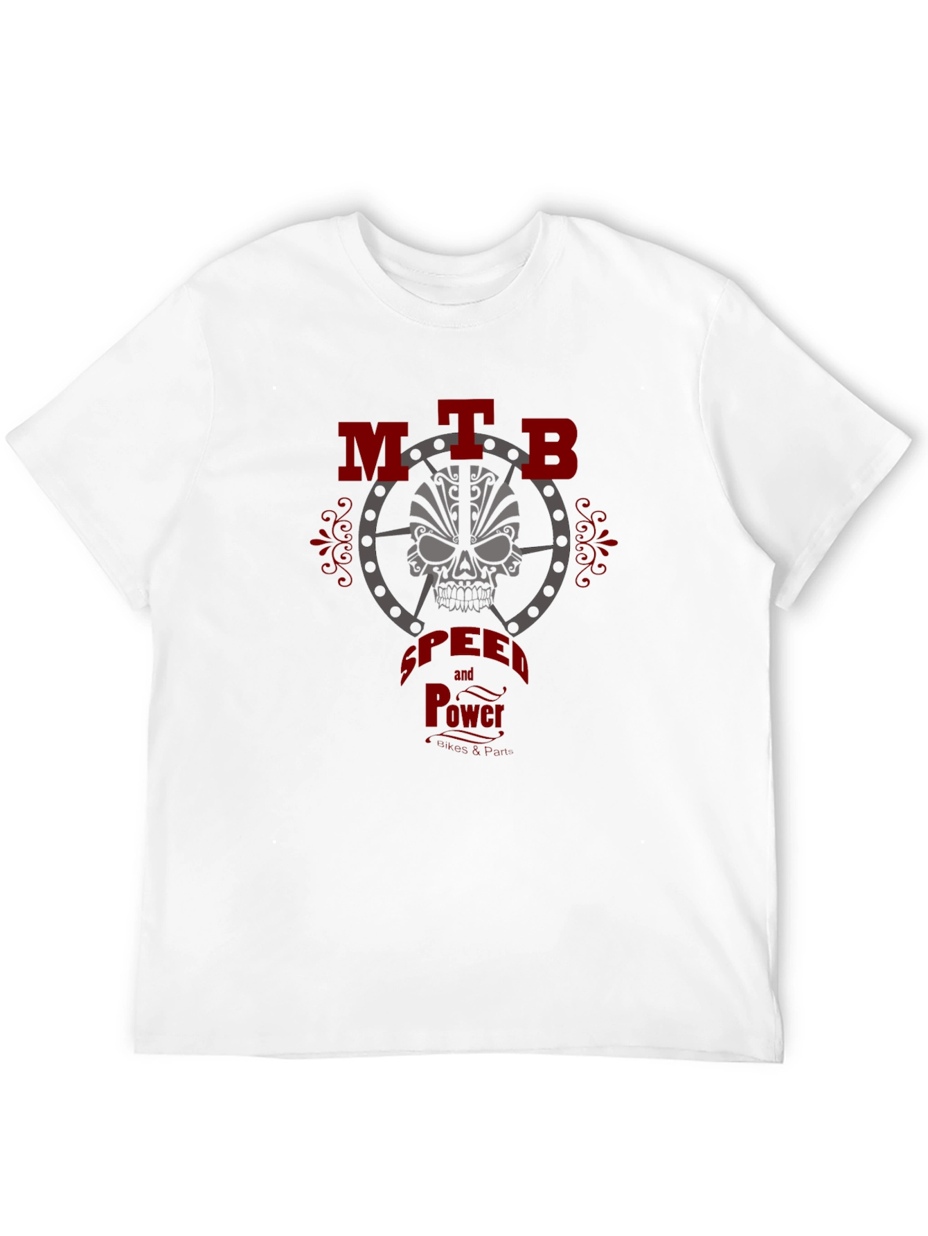 MTB Speed & Power Graphic Tee - Black