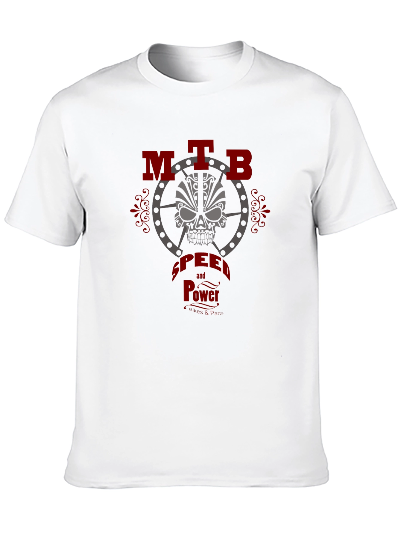 MTB Speed & Power Graphic Tee - Black