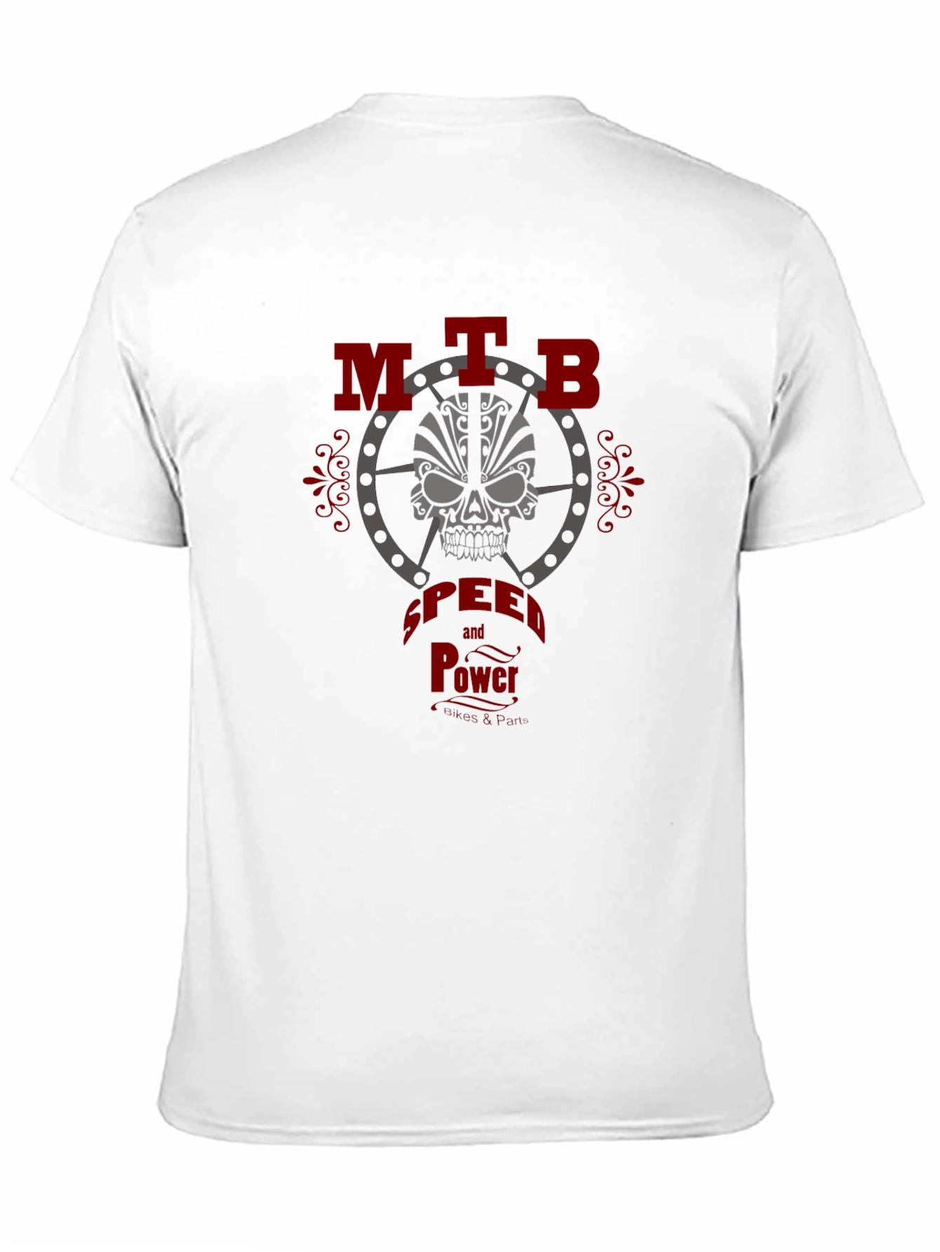 MTB Speed & Power Graphic Tee - Black