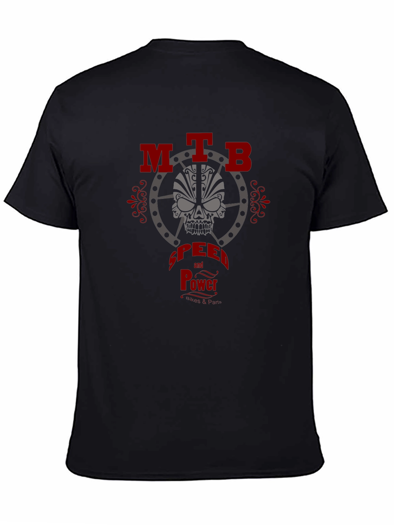 MTB Speed & Power Graphic Tee - Black
