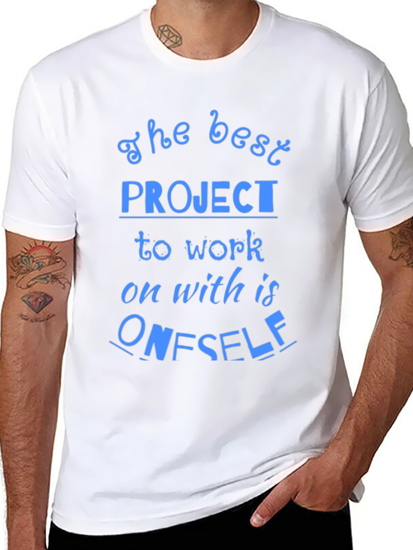 The Best Project T-Shirt - Motivational Tee