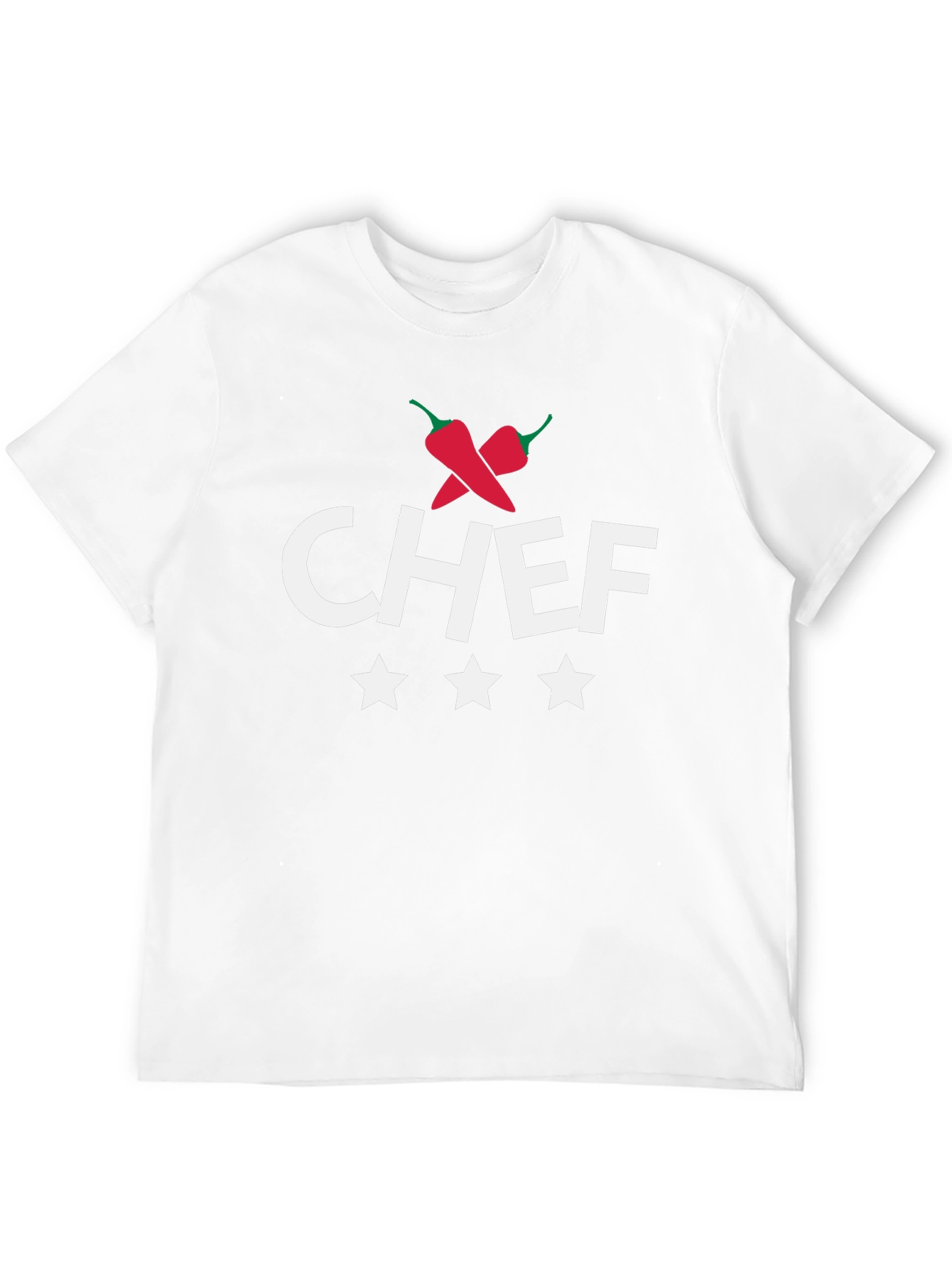 Chef T-Shirt with Chili Pepper Design