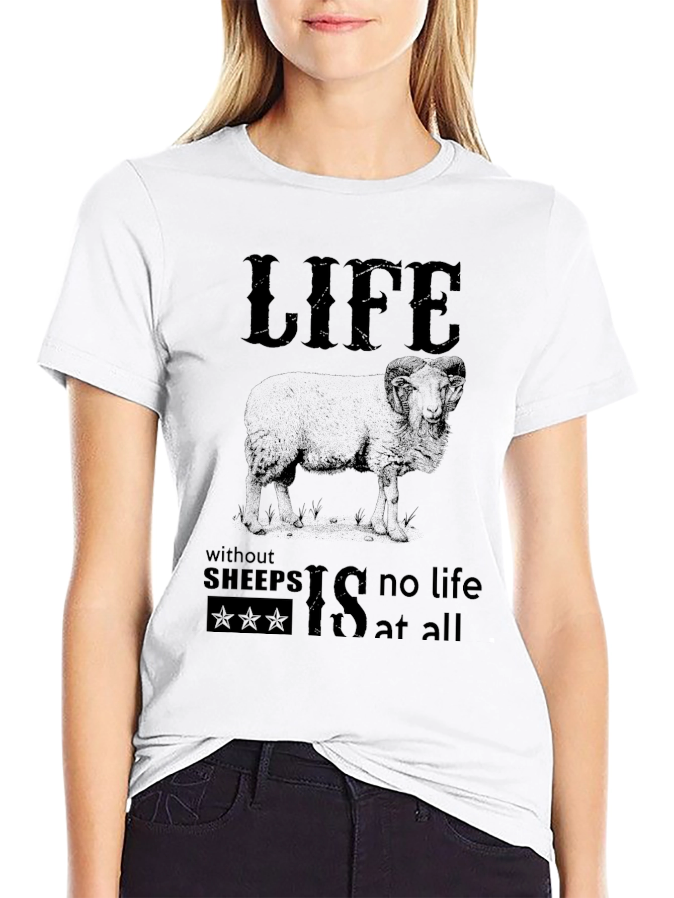 Sheep Life T-Shirt - Unique Graphic Tee