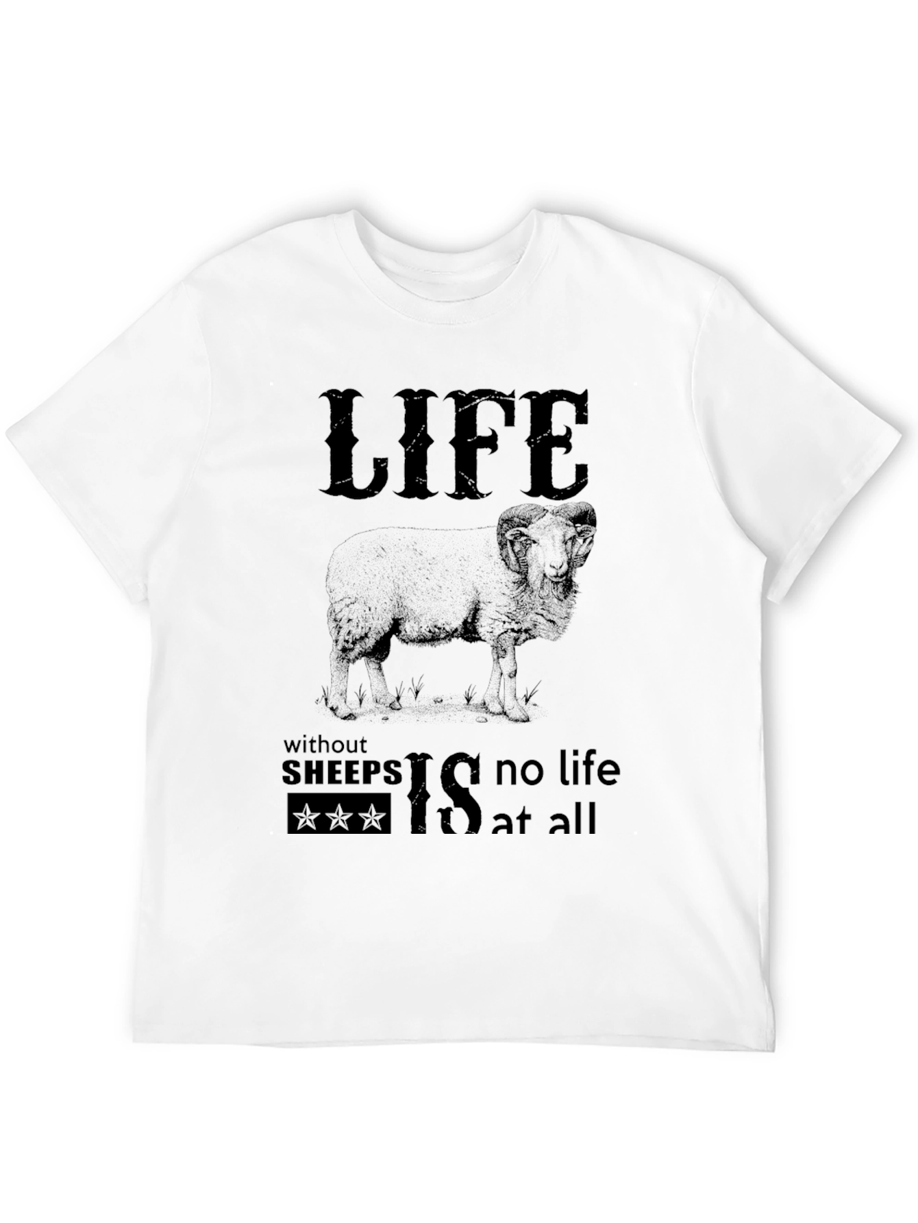 Sheep Life T-Shirt - Unique Graphic Tee
