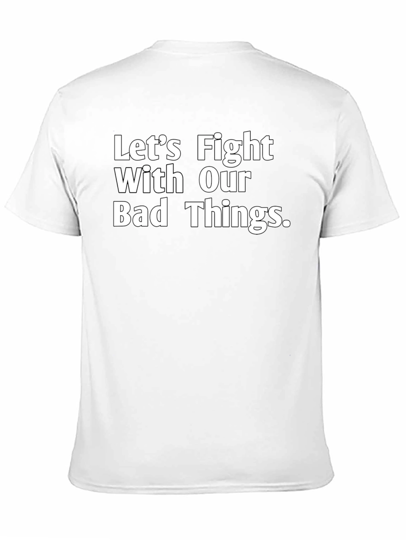 Fight Bad Things Graphic T-Shirt