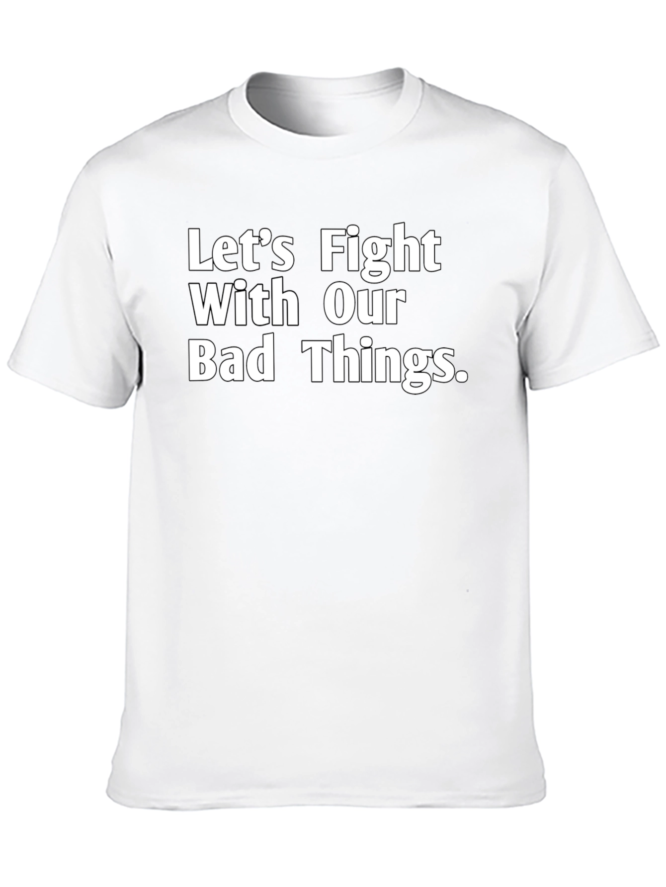 Fight Bad Things Graphic T-Shirt