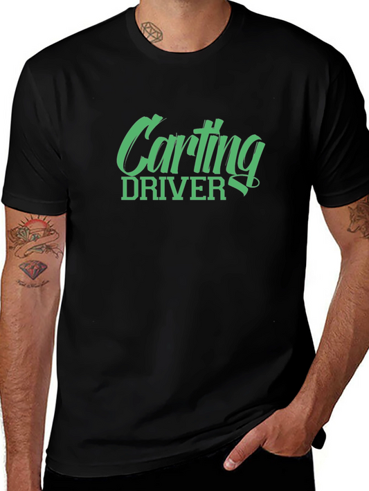 Carting Driver Black T-Shirt