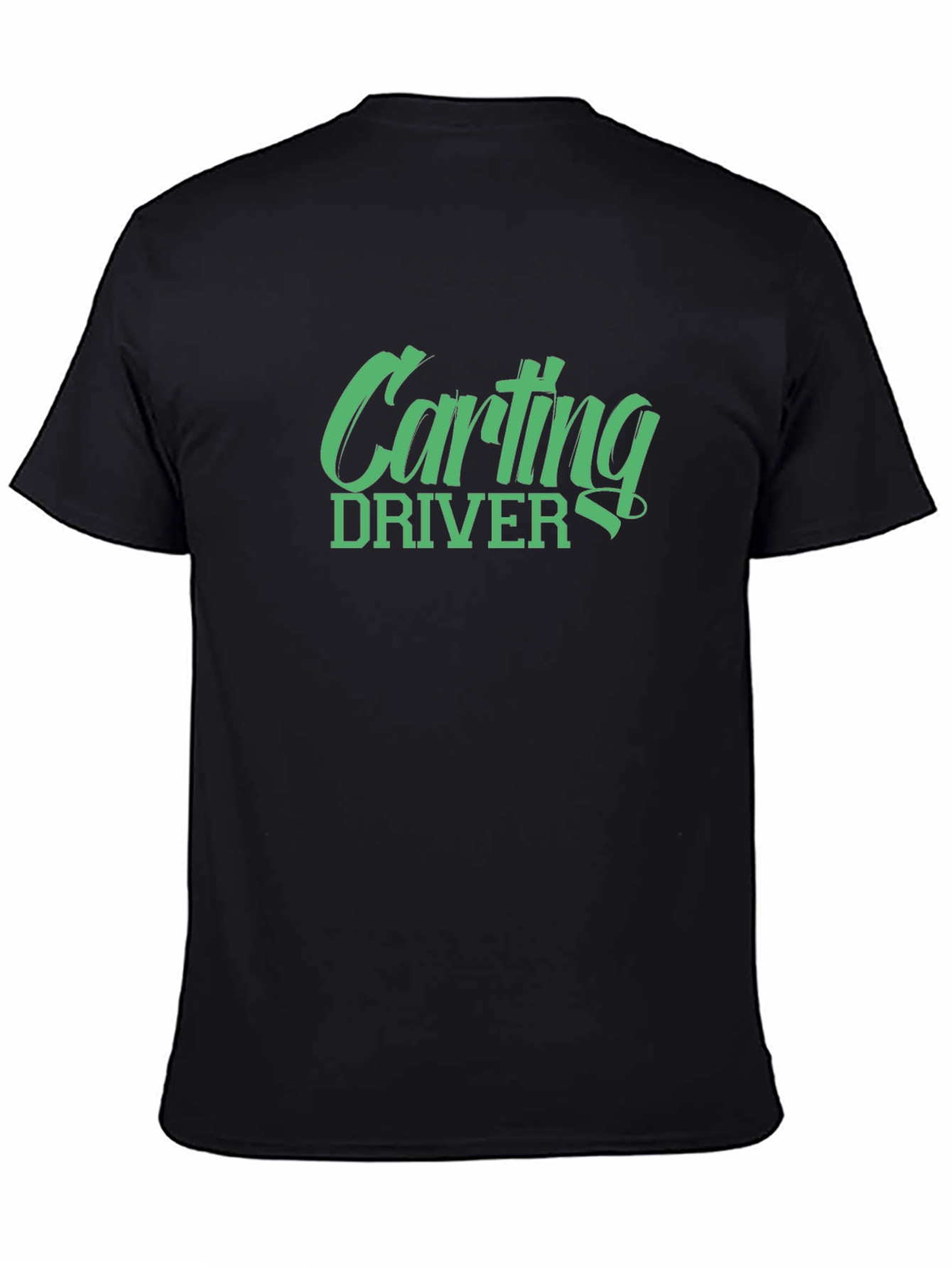 Carting Driver Black T-Shirt