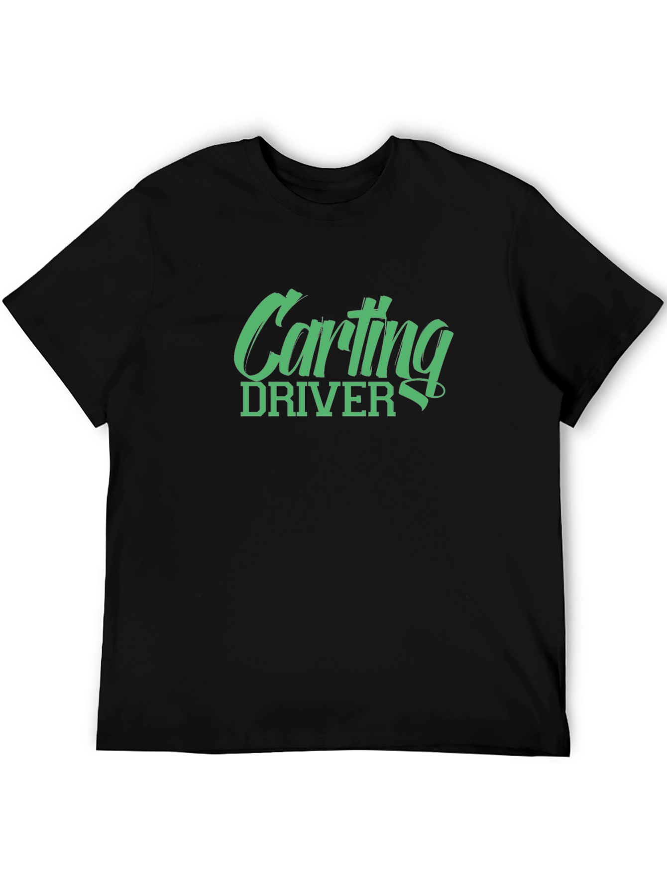 Carting Driver Black T-Shirt
