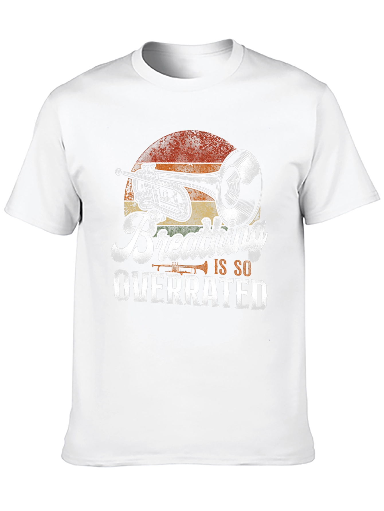 Breathing Is So Overrated Trumpet Player T-Shirt