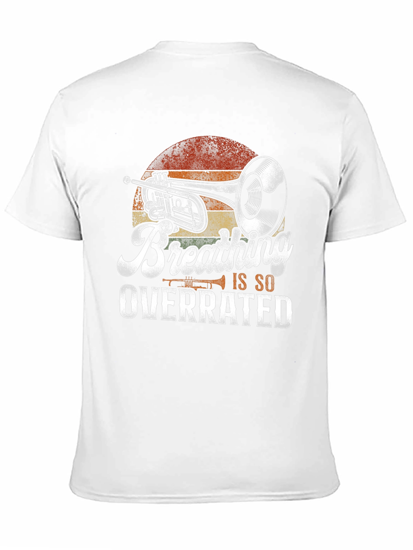 Breathing Is So Overrated Trumpet Player T-Shirt