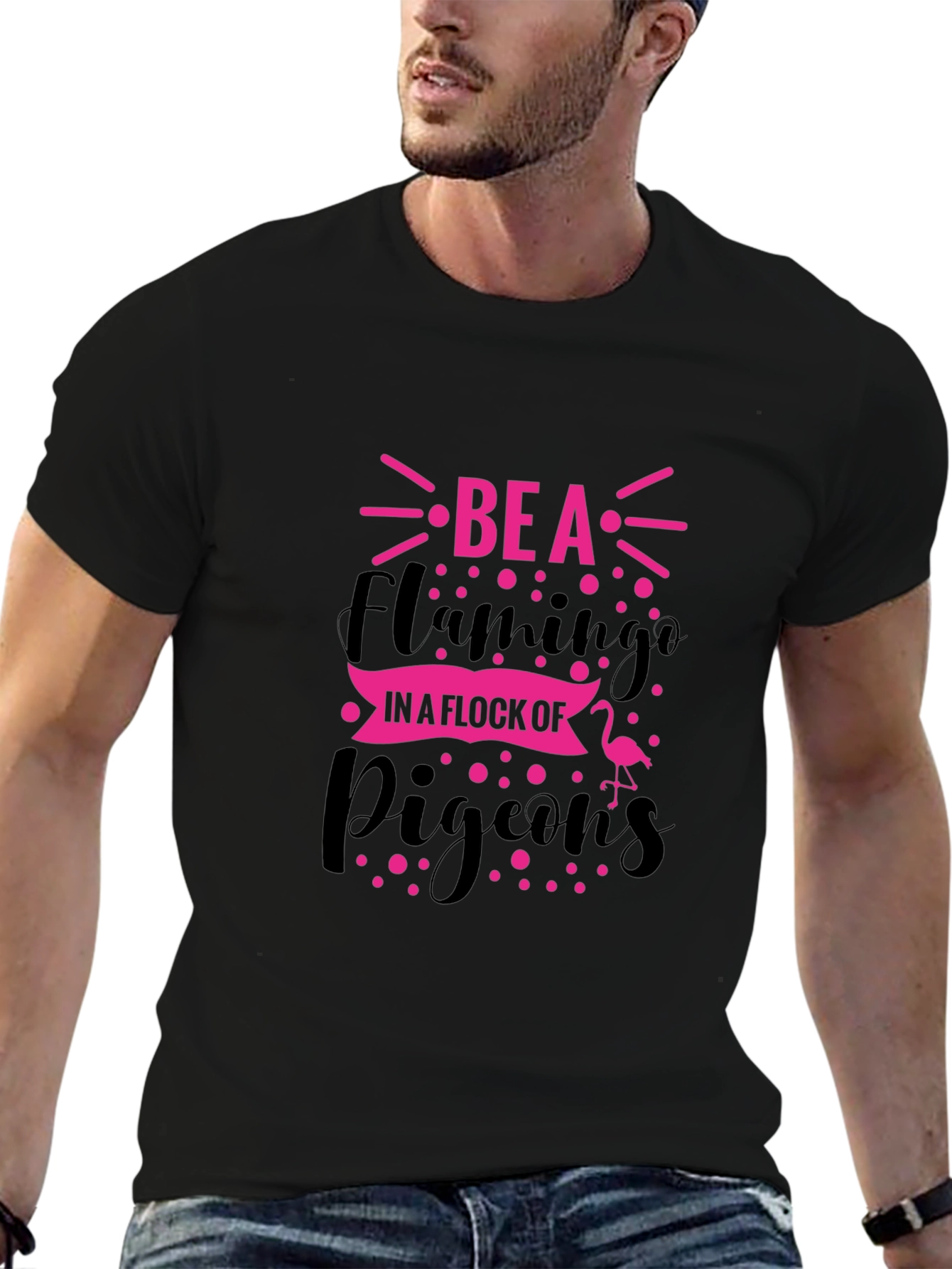 Be a Flamingo T-Shirt: Unique Graphic Tee