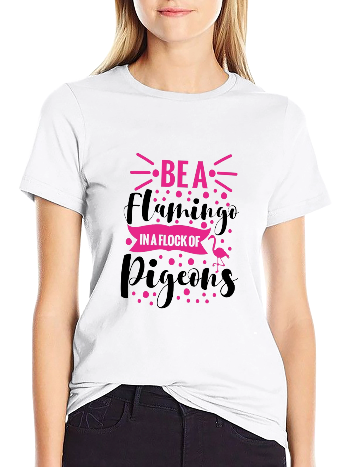 Be a Flamingo T-Shirt: Unique Graphic Tee