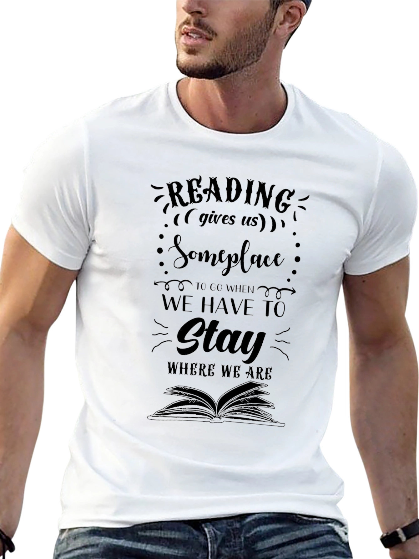 Reading Quote T-Shirt - Book Lover Apparel