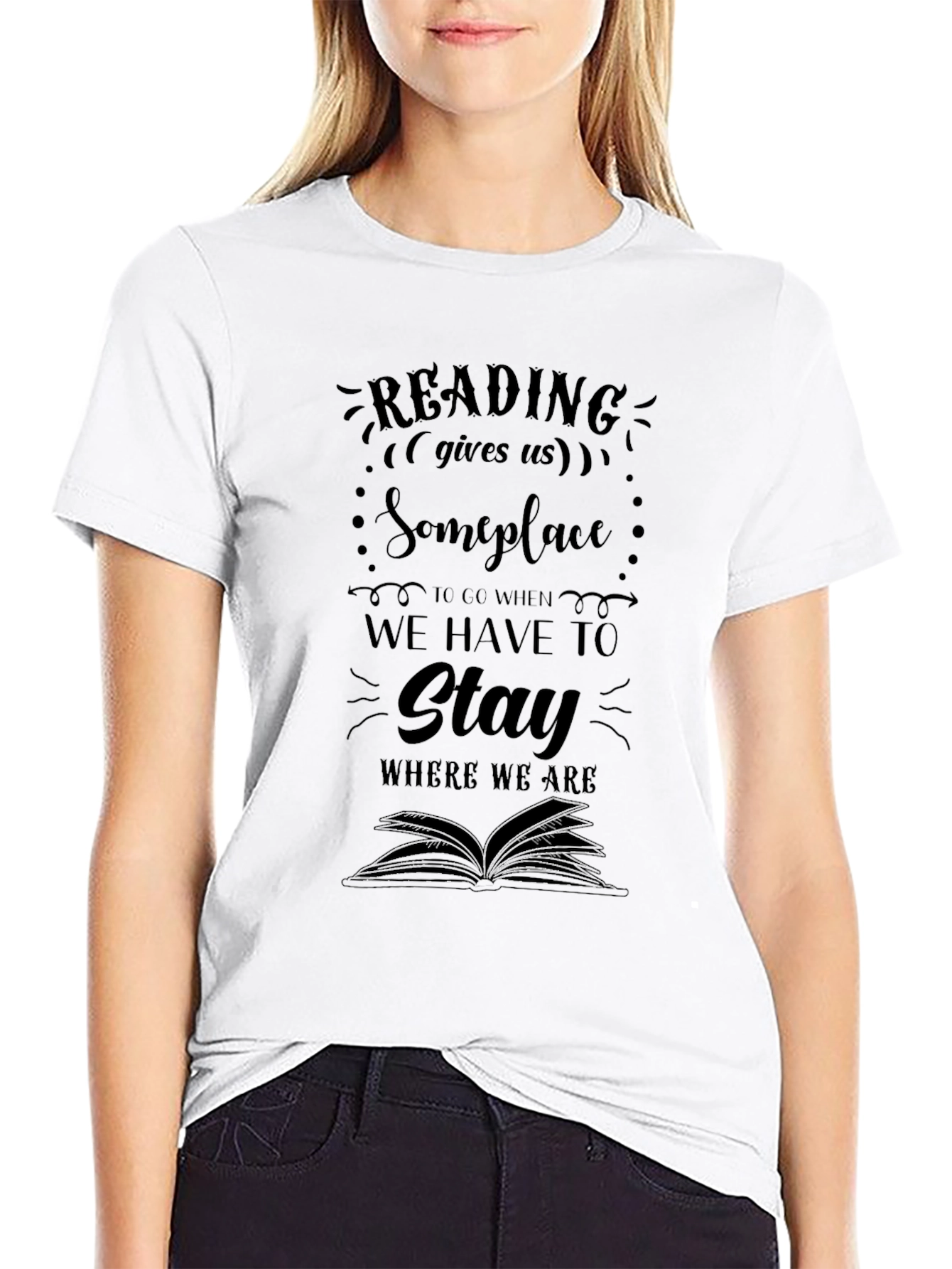 Reading Quote T-Shirt - Book Lover Apparel