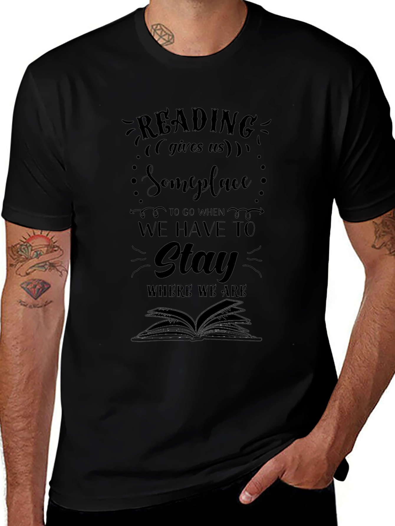 Reading Quote T-Shirt - Book Lover Apparel