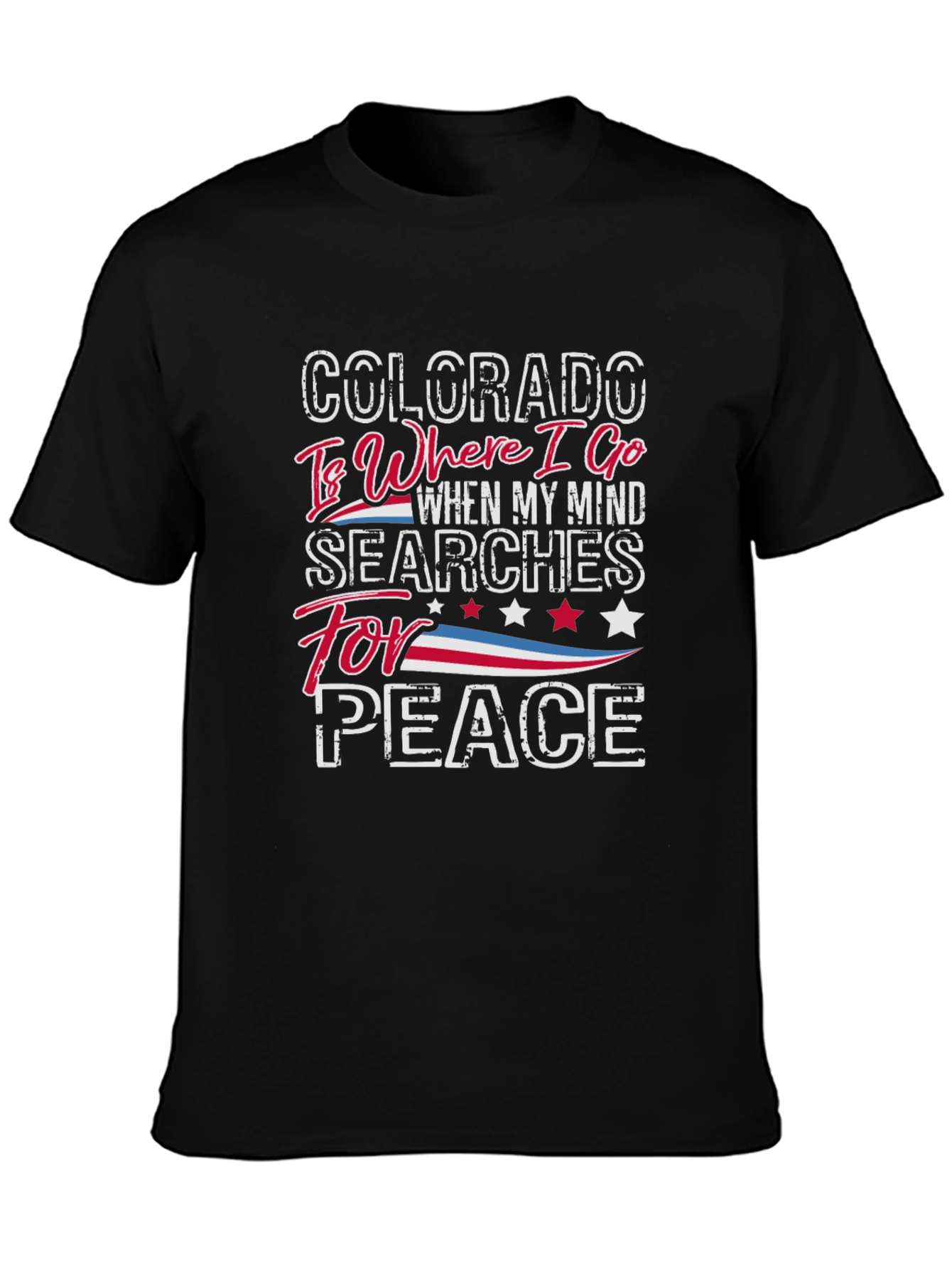 Colorado Peace Graphic T-Shirt