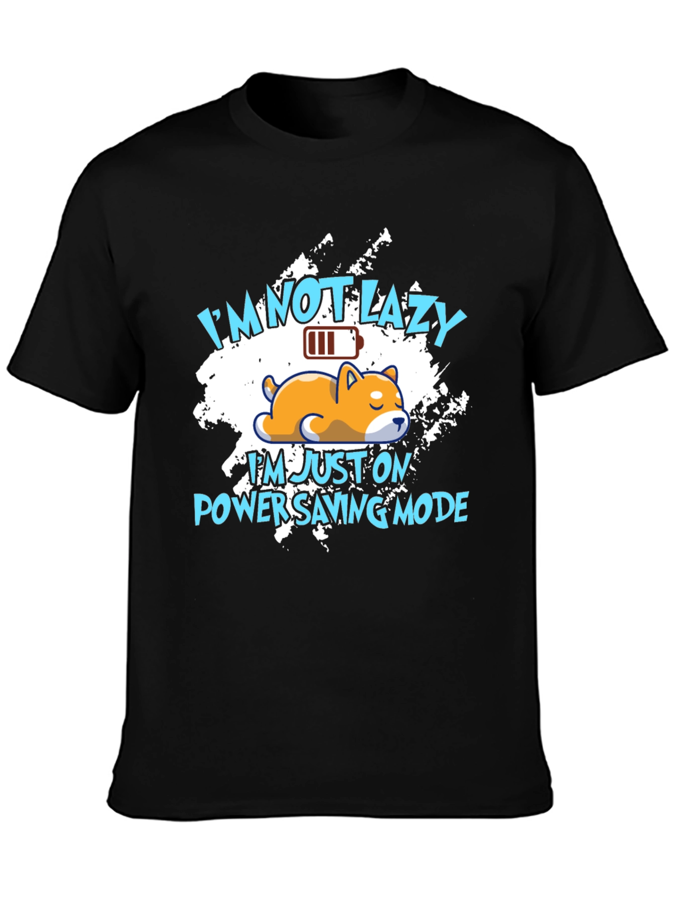Funny Im Not Lazy Graphic Tee