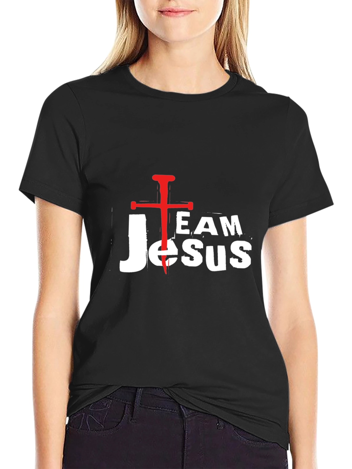 Team Jesus Graphic T-Shirt Christian Apparel