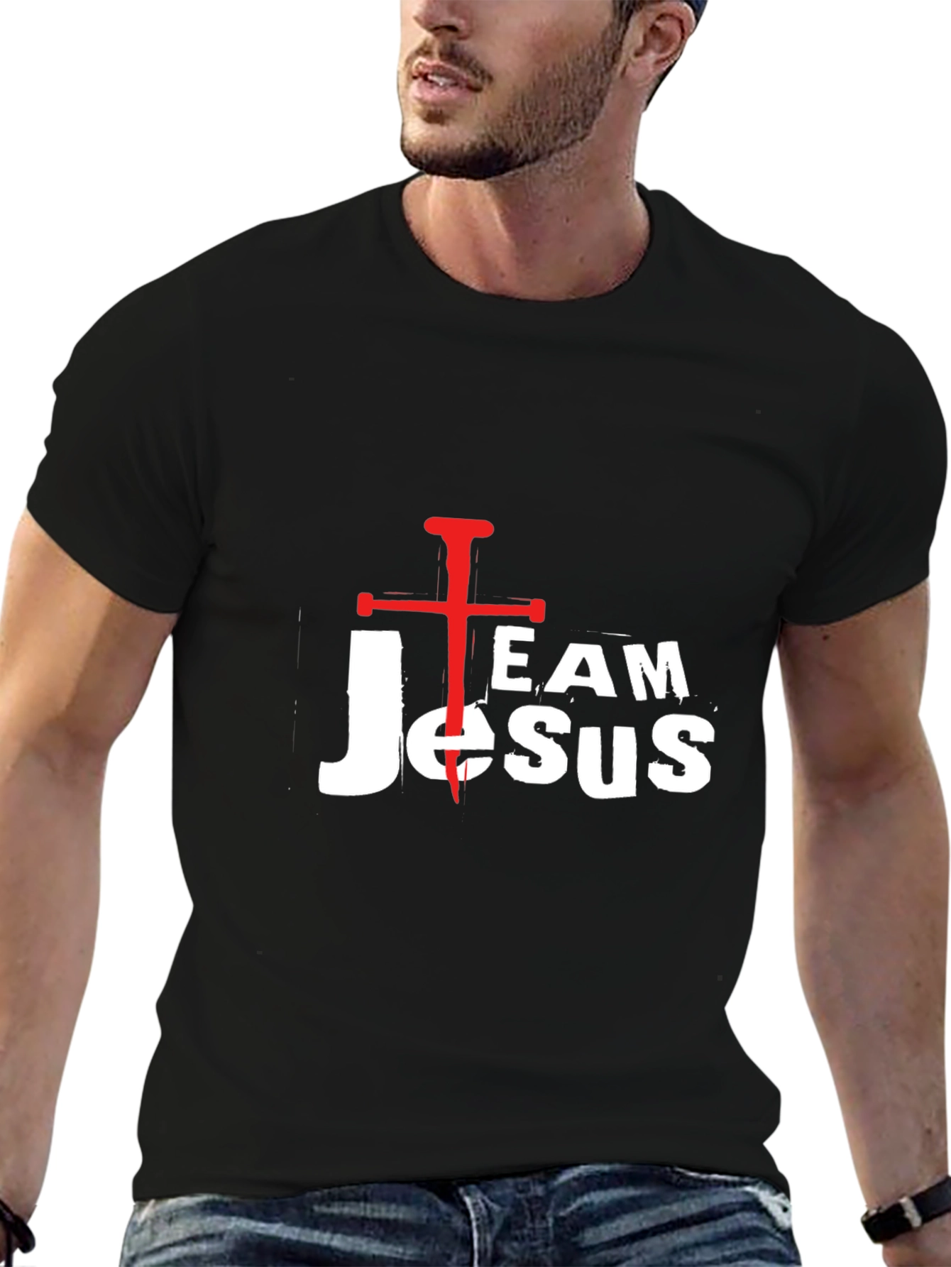 Team Jesus Graphic T-Shirt Christian Apparel