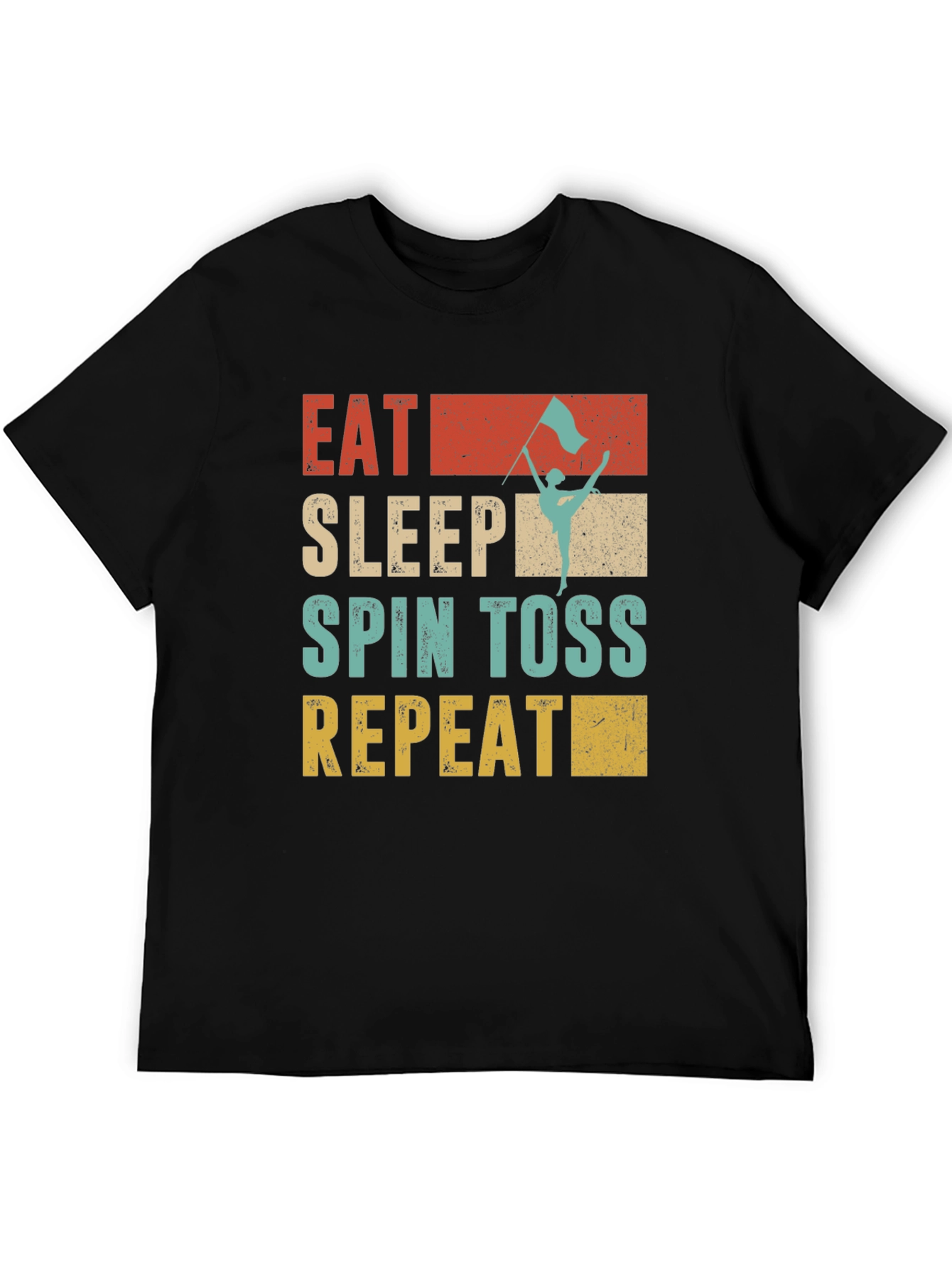 Eat Sleep Spin Toss Repeat T-Shirt