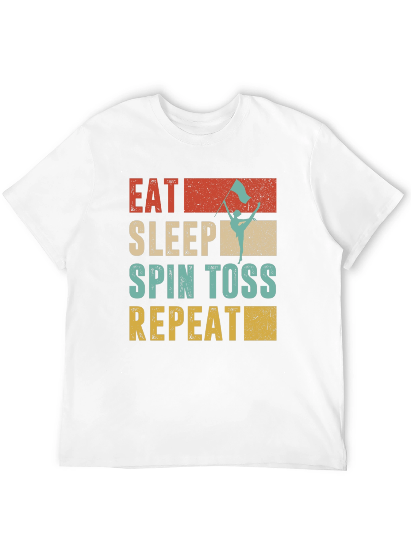 Eat Sleep Spin Toss Repeat T-Shirt