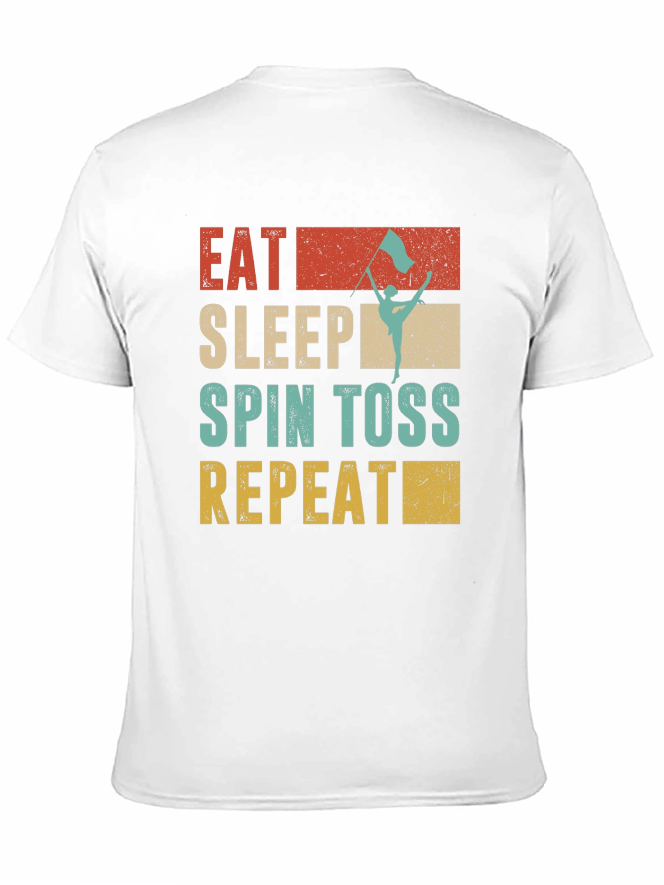Eat Sleep Spin Toss Repeat T-Shirt