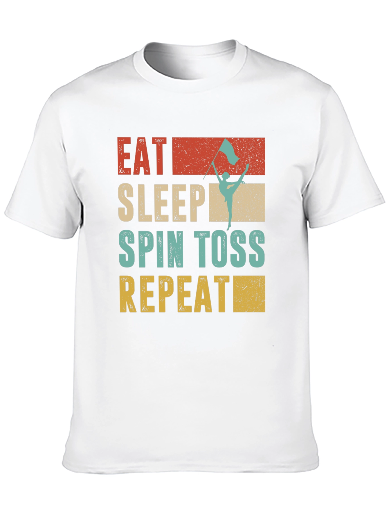 Eat Sleep Spin Toss Repeat T-Shirt
