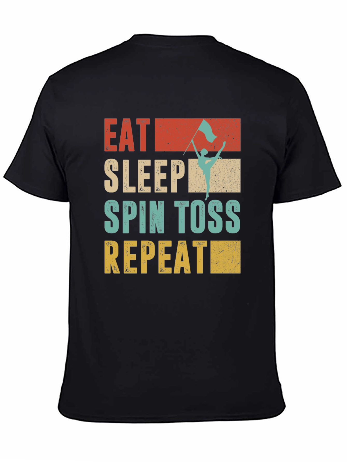 Eat Sleep Spin Toss Repeat T-Shirt