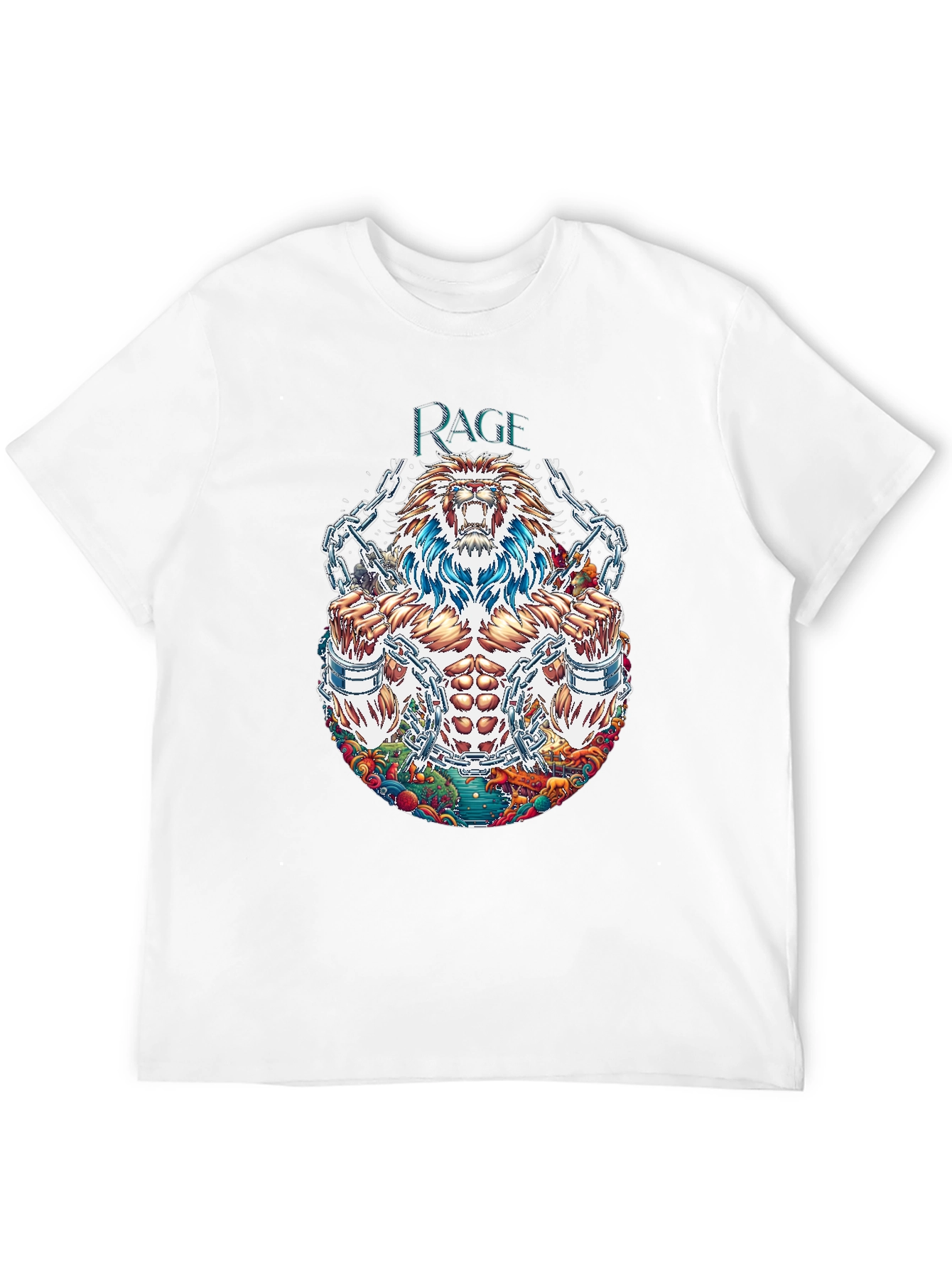 Rage Unleashed Graphic Tee - Black