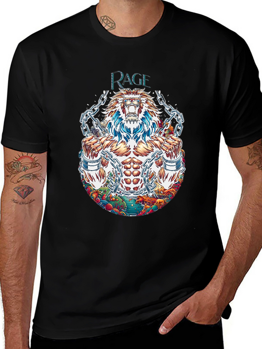 Rage Unleashed Graphic Tee - Black