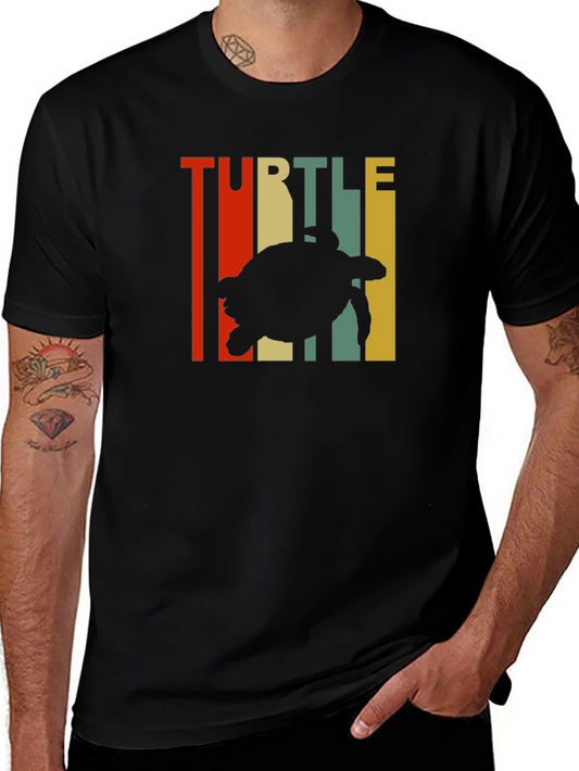 Retro Turtle Silhouette T-Shirt