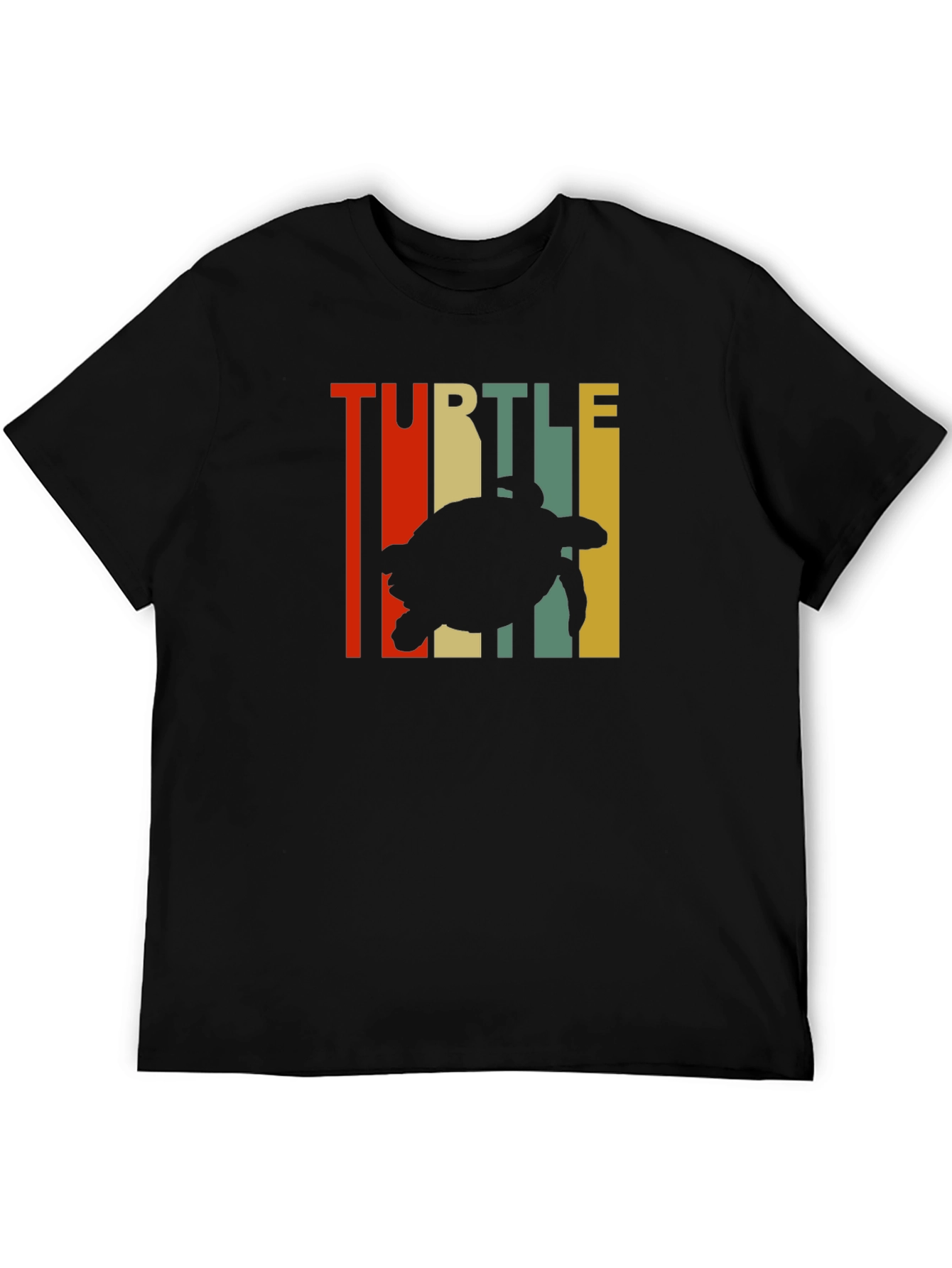 Retro Turtle Silhouette T-Shirt