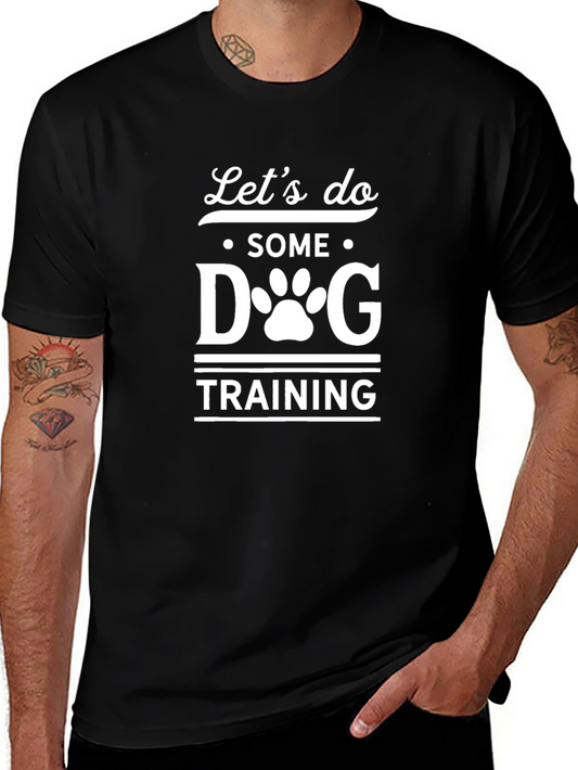 Dog Training T-Shirt Cute Paw Print Tee