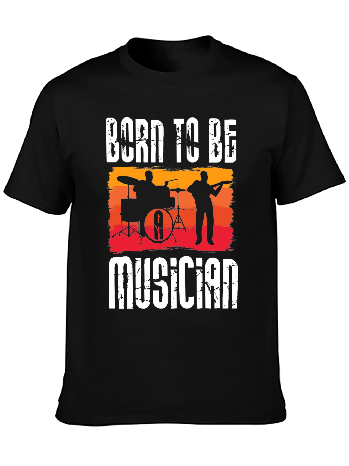 Born To Be Musician Graphic T-Shirt