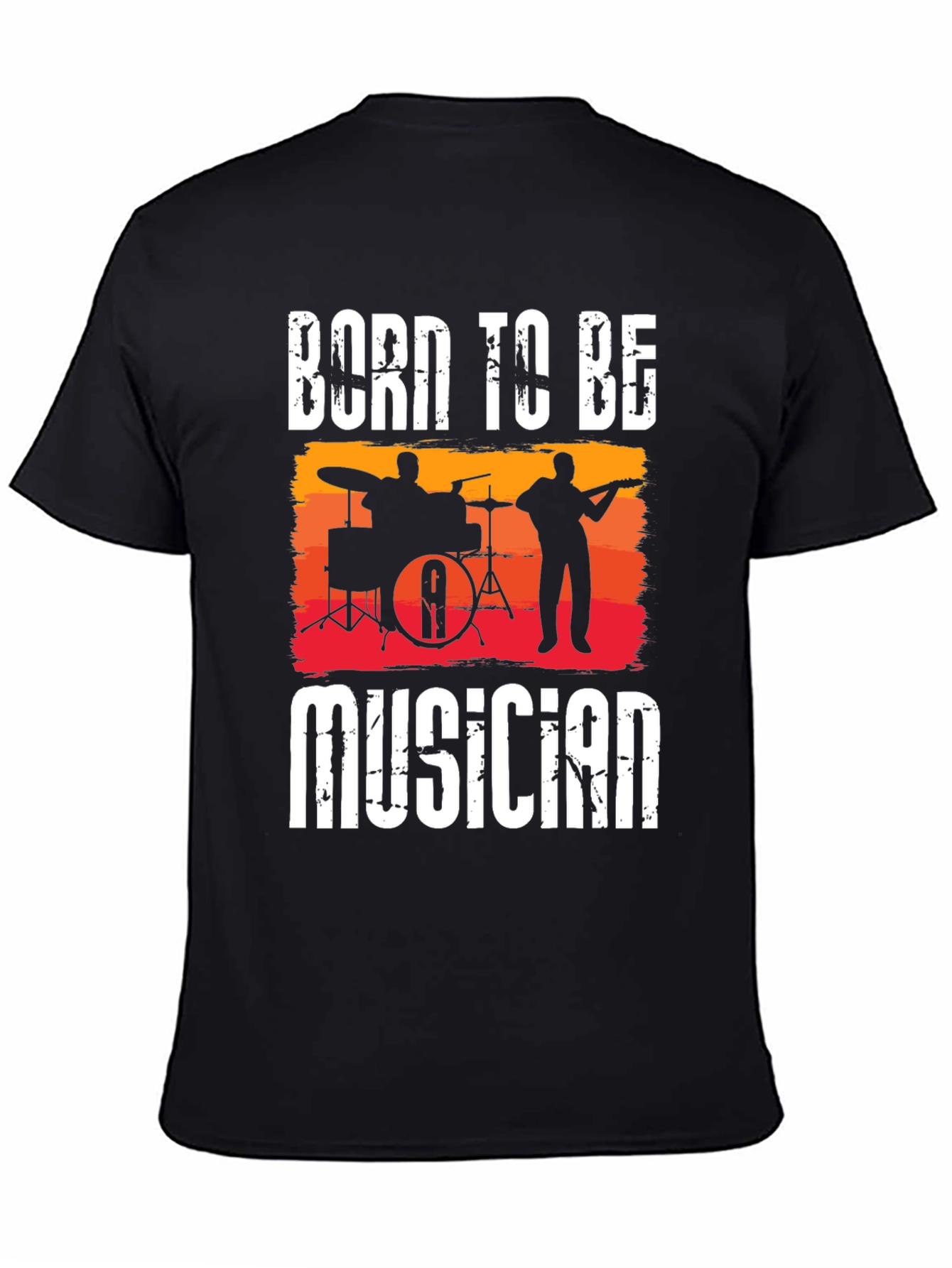 Born To Be Musician Graphic T-Shirt