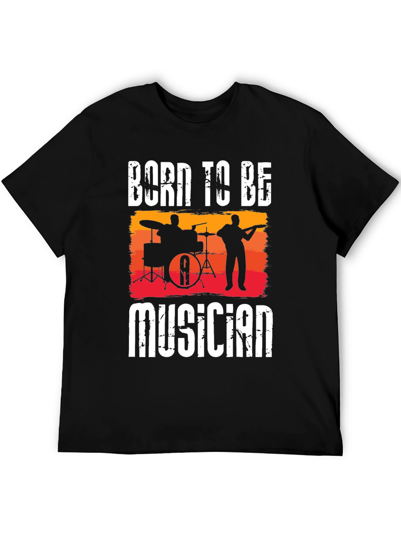 Born To Be Musician Graphic T-Shirt