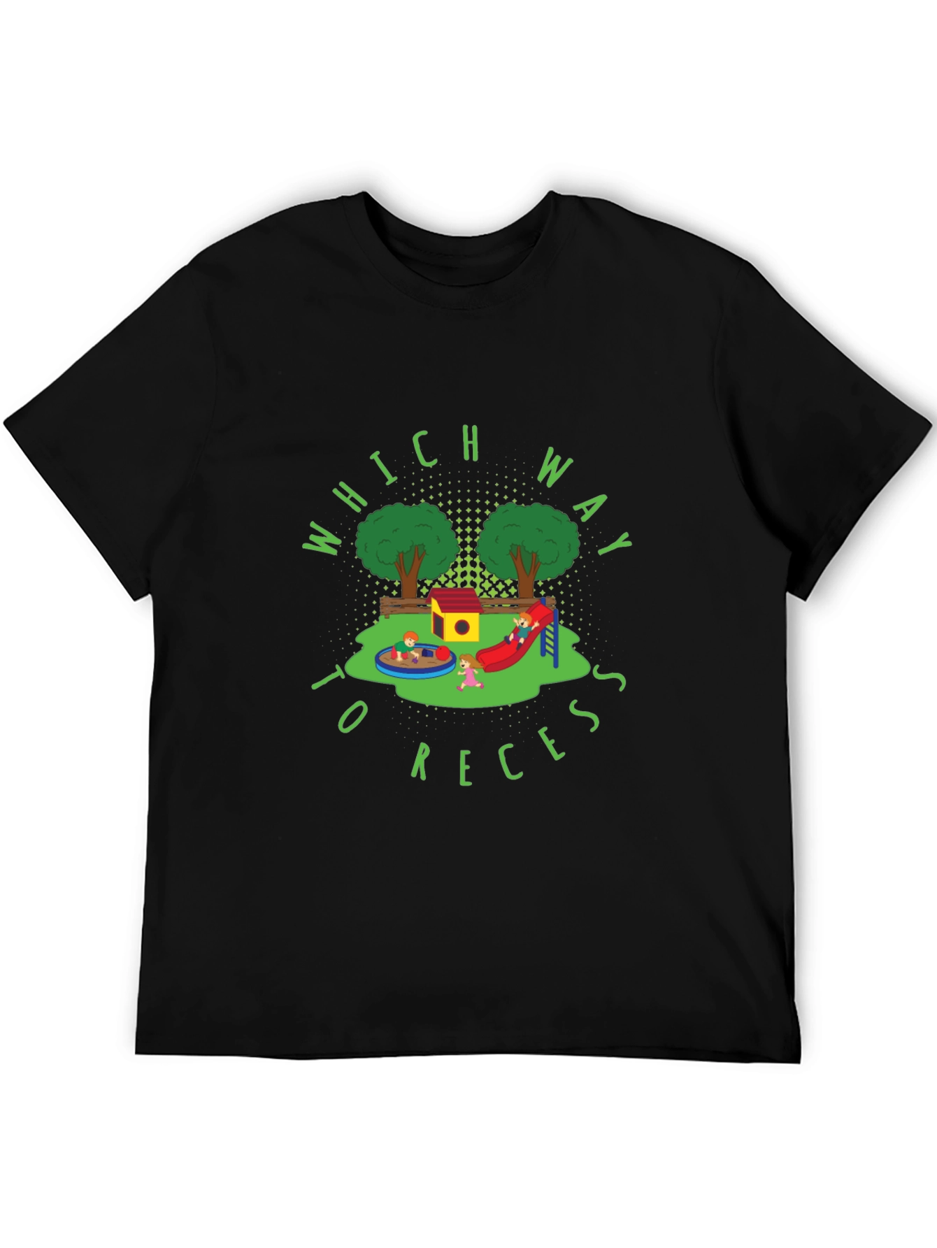 Which Way to Recess Graphic T-Shirt