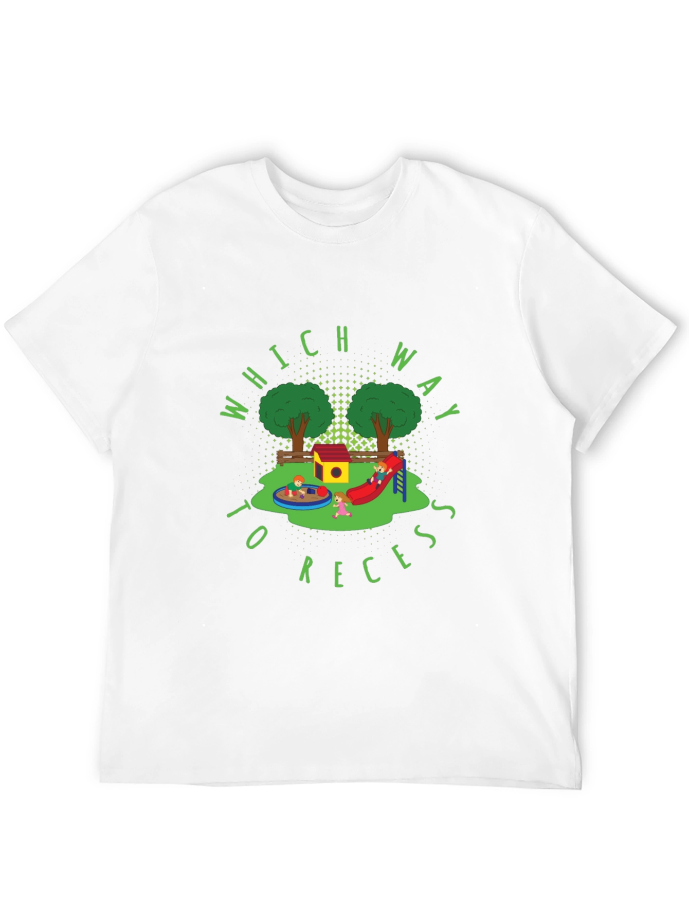 Which Way to Recess Graphic T-Shirt